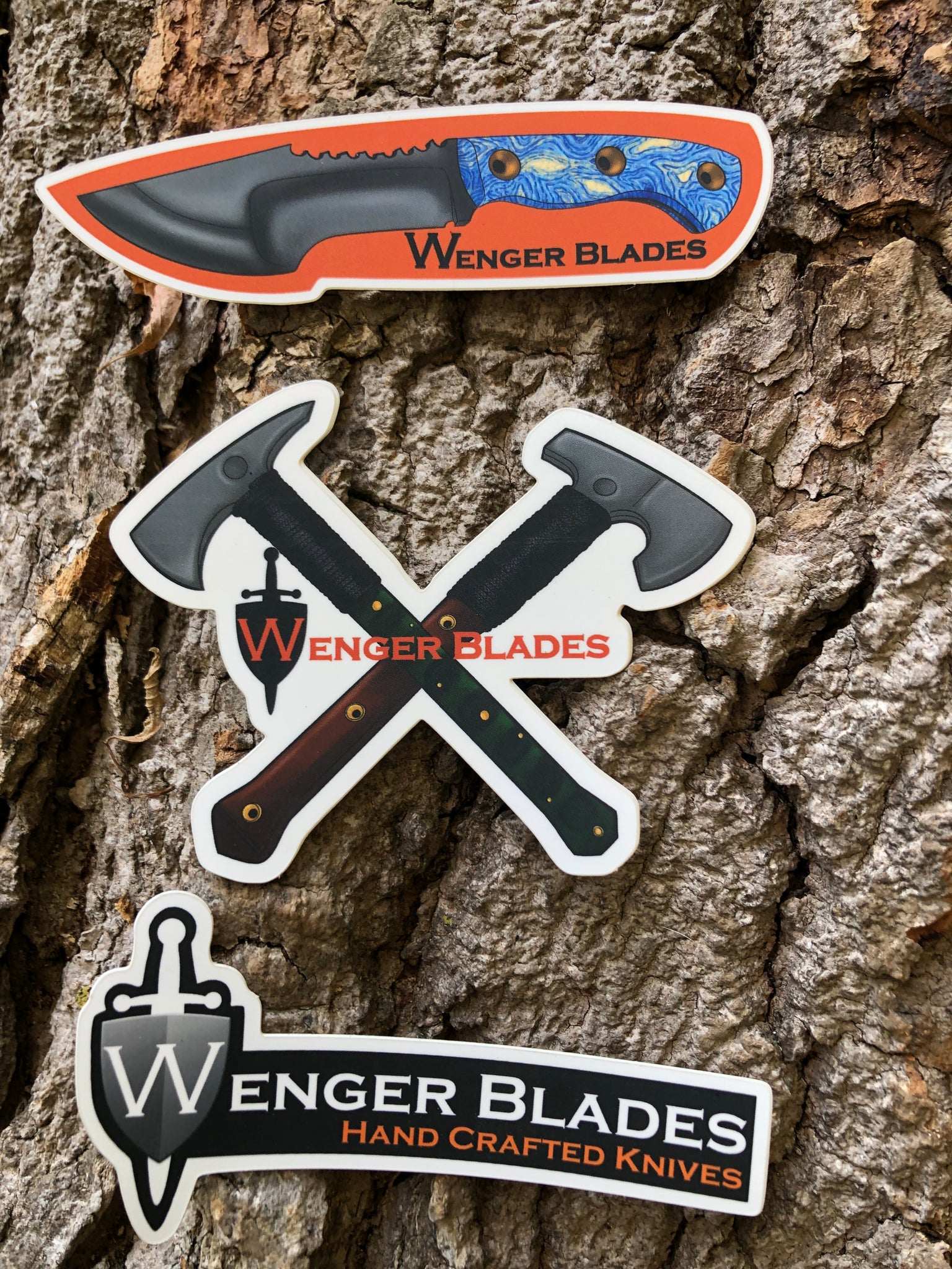 Wenger Blades Vinyl Sticker